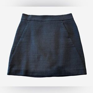 Ann Taylor LOFT / Tweed Pocket Mini Skirt / Size 4